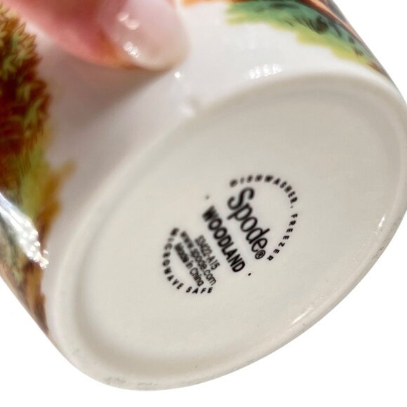 Spode Woodland Bear Cub Mug 4.5 inch Tall Wild Forest Animal S3422-A15 - Picture 9 of 10